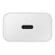3. Samsung Netzteil 15W USB-C Schnellladefunktion (ohne Kabel); Weiß