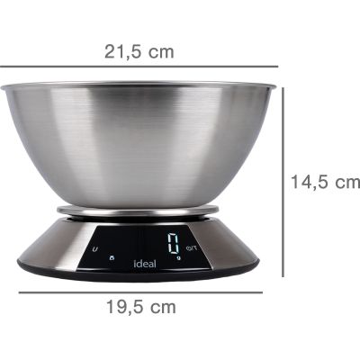 10. IDEAL IK3701 Küchenwaage