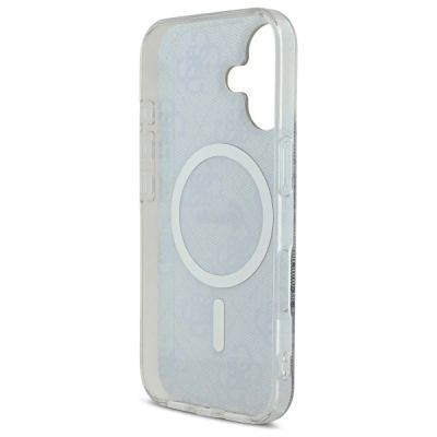 7. Guess IML 4G MagSafe Hülle für iPhone 16 - Blau