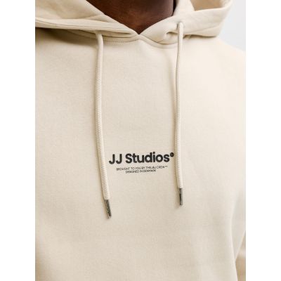6. Jack&Jones Herren-Hoodie JJESCHO SWEAT HOOD NOOS 12278789 MOONBEAM