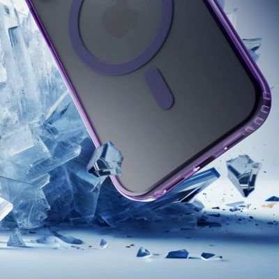 8. 3mk Frosty MagCase für iPhone 17 Air – Lila