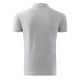 2. Malfini Cotton M MLI-21203 hellgraues Melange-Poloshirt