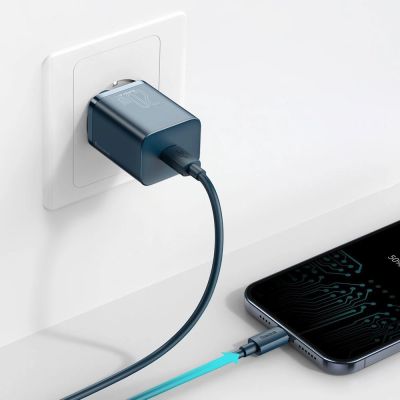 9. Baseus Super Si 1C Schnellladegerät USB Typ C 20 W Power Delivery blau (CCSUP-B03)