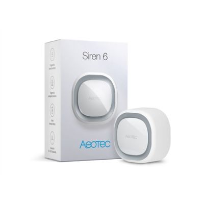 3. Z-Wave Sirene 6 Drahtlose Innen-/Außensirene Weiß