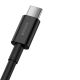 7. Baseus Superior USB-Kabel - USB Typ C 66 W (11 V / 6 A) Huawei SuperCharge SCP 2 m schwarz (CATYS-A01)