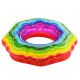 3. Bestway Regenbogen-Schwimmring 115 cm 36163 7463