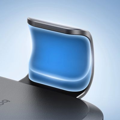 11. Baseus Metal Age Go Autohalterung für Lüftungsschlitze mit Schwerkraftbefestigung – schwarz