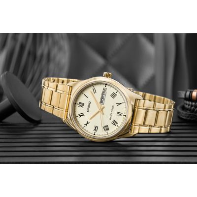 6. Herrenuhr CASIO MTP-V006G-9BUDF + Box