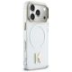 4. Karl Lagerfeld IML K Head Logo MagSafe Hülle für iPhone 17 Pro - Transparent