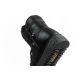 7. D.Franklin Damen Winter Schneestiefel, modisches Fellfutter, schwarz hoch