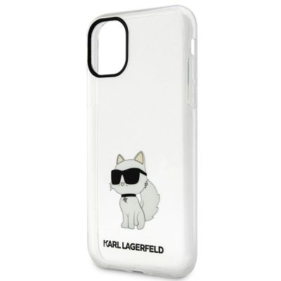20. Karl Lagerfeld Ikonik Choupette Hülle für iPhone 11 / Xr - Transparent