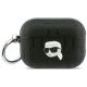 Karl Lagerfeld Monogram Karl Head Hülle für AirPods Pro 3 - Schwarz
