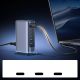12. Joyroom JR-TCM02 GaN 65W Ladegerät Ladestation 4xUSB-C 2xUSB-A UK Stecker - grau