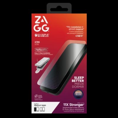 ZAGG Invisibleshield Glass XTR5 Displayschutz mit Graphen und Blaulichtfilter für iPhone 17