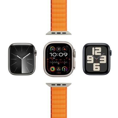 2. Puro Extreme Nylonarmband für Apple Watch 42 / 44 / 45 / 49 mm – Orange