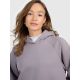 4. Damen-Sweatshirt mit Kapuze, offen, 4F 4FRAW25TSWSF2775-25S