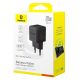 7. Baseus Palm 20W USB-C USB-A Wandladegerät - Schwarz