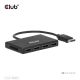 6. USB Club Hub 3D MST (Multi Stream Transport) DisplayPort 1.4 auf 4x DisplayPort, vier Monitore, 4x 4K30Hz, 8K30Hz
