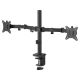 SAVIO Doppel-Tischhalterung für Monitore 17" - 32" 2x 2 - 9 kg UM-03