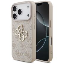 Guess 4G Big Logo Case für iPhone 17 Pro - Rosa