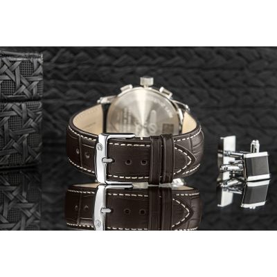 6. ZEPPELIN Herrenuhr 100 Jahre Chronograph 8670-1 + Box