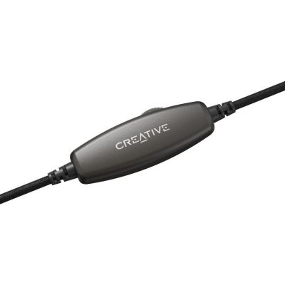 5. Creative Labs HS-230 Kabelgebundenes Kopfbügel-Headset für Business/Alltag, USB Typ-A, Schwarz