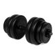 11. VIRTUFIT VERSTELLBARE HANTEL - VINYL - 15 KG