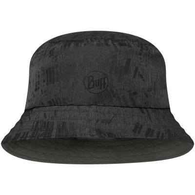 BUFF TRAVEL BUCKET HAT GLINE SCHWARZ-GRAU S/MS/M