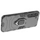 7. Ring Armor Hülle für Samsung Galaxy S23+ gepanzerte Hülle magnetischer Haltering schwarz