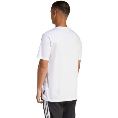 3. adidas Novelty Mini-T-Shirt für Herren, weiß, JZ5037