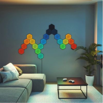 2. Nanoleaf NL42-0101HX-3PK Smart Lighting Smart Wi-Fi Panel