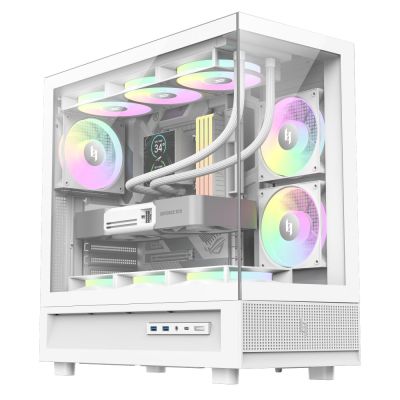 4. GameMax NEX C51 WH Computersicherheit & Halterungen Weiß