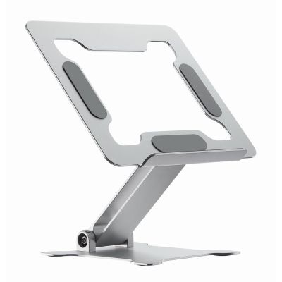 22. GEMBIRD Faltbarer Notizbuchständer 15,6" Silber