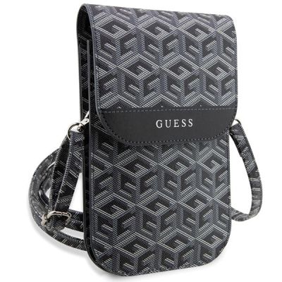 3. Guess Handtasche GUWBHGCFSEK schwarz/schwarz GCube Stripe