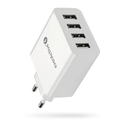 EVERACTIVE 4xUSB 5A Wandladegerät - Weiß SC-400