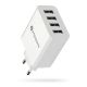 EVERACTIVE 4xUSB 5A Wandladegerät - Weiß SC-400