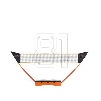 4. ZSB 3in1 Badmintonnetz-Set + Tennisnetz + Volleyballnetz 