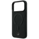 6. Mercedes Leder 3D MagSafe Hülle für iPhone 18 Pro / 17 Pro - Schwarz