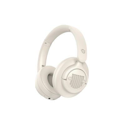 6. Conceptronic ALVAH02C Kopfhörer/Headset, kabelgebunden & kabellos, mit Bluetooth-Funktion, Creme