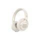 6. Conceptronic ALVAH02C Kopfhörer/Headset, kabelgebunden & kabellos, mit Bluetooth-Funktion, Creme