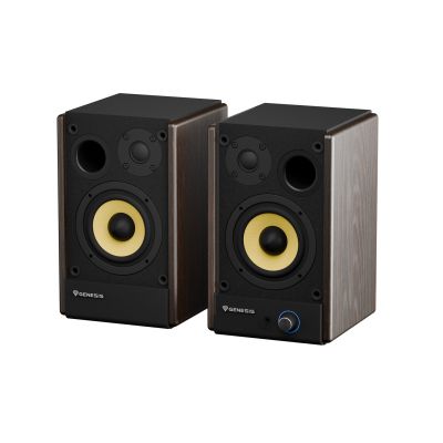 4. GENESIS ARSEN 402BT 2-Wege-Router, braun, kabelgebunden und kabellos, 60 W