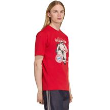 adidas FC Bayern München Saisonales Grafik-Herren-T-Shirt Rot KG2586