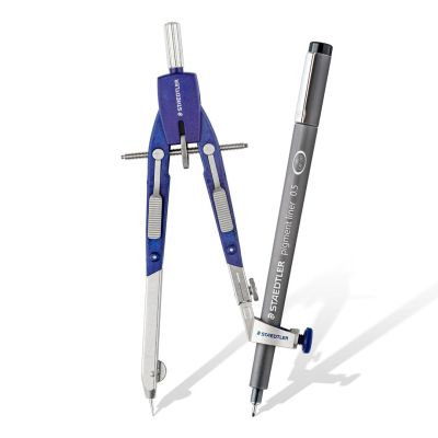 6. Staedtler Mars Comfort 552 Blau, Silber 1 Stück.