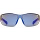 3. UVEX Equate Radbrille, schwarz/blau matt/verspiegelt blau