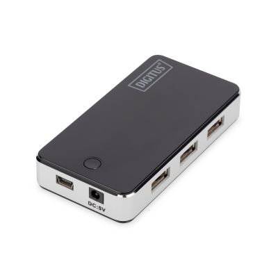 6. Hub DIGITUS DA-70222 (7x USB 2.0; schwarz)