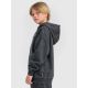 4. Jungen-Sweatshirt mit Kapuze, offen, 4F 4FJRAW25TSWSM2344-22S