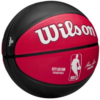 2. Wilson NBA Team City Edition Chicago Bulls Basketball WZ4024205XB