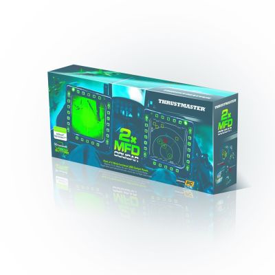 9. THRUSTMASTER MFD COUGAR 2960708 Cockpit Panel Kit (PC; Schwarz)