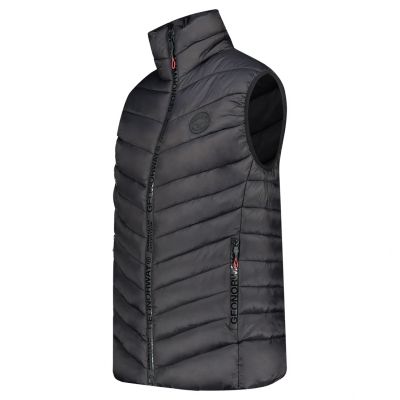 4. Geographical Norway Vartine DB 096 M WY6177H/GN-Schwarze Weste