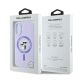8. Karl Lagerfeld Silikon Karl&Choupette Heads Ring MagSafe Case für iPhone 16 Plus - Lila